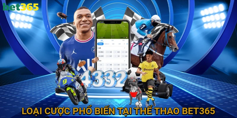 Các Loại Cược Phổ Biến Tại Thể Thao BET365